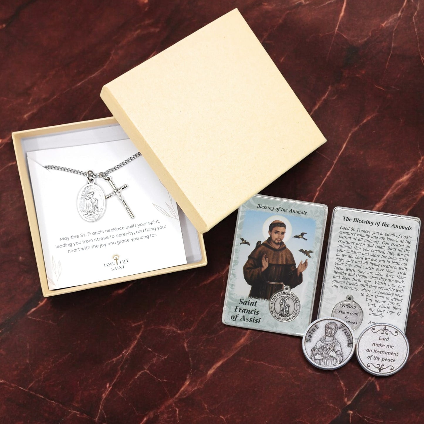 St. Francis of Assisi Necklace Bundle