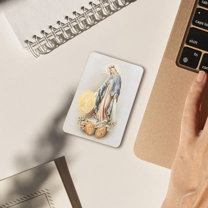 Our Lady of the Miraculous Medal Prayer Card