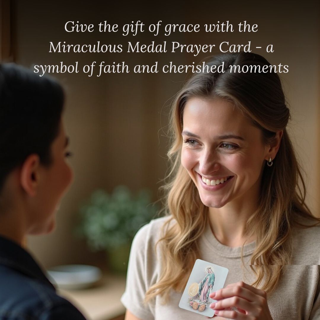 Our Lady of the Miraculous Medal Prayer Card