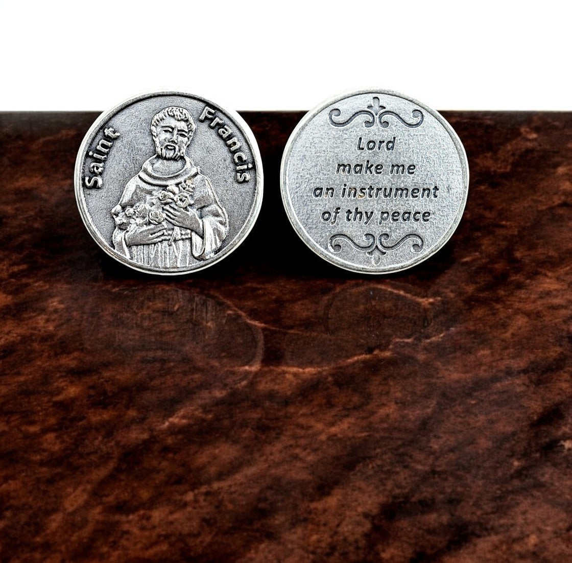 St. Francis of Assisi Prayer Token